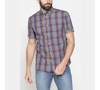 CARRERA CAMICIA A MANICA CORTA IN COTONE CON FANTASIA