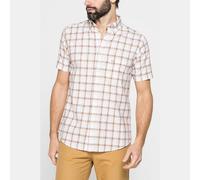CARRERA CAMICIA A MANICA CORTA IN COTONE FIAMMATO FANTASIA