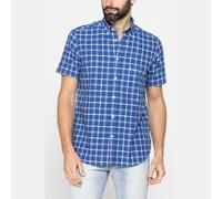 CARRERA CAMICIA A MANICA CORTA IN COTONE FIAMMATO FANTASIA