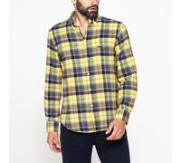 CARRERA CAMICIA FANTASIA TINTO FILO IN FLANELLA LEGGERA