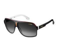Carrera Carrera 1001/s Occhiali Da Sole Unisex Nero Geometrico Grigio 62mm