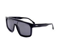 Carrera CARRERA 1061/S 08A Black Grey Sunglasses Unisex Acetate, Standard, 59