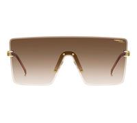 Carrera Carrera 1075/s Occhiali Da Sole Donna Oro Mascherina Marrone 99mm