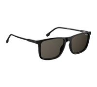 Carrera Carrera 231/s Occhiali Da Sole Unisex Nero Squadrato Grigio 55mm