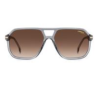 Carrera Carrera 302/s Occhiali Da Sole Uomo Grigio Squadrato Marrone 59mm