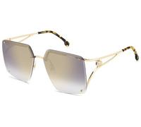 Carrera Donna CARRERA 3041/S FT3/FQ Occhiali da sole Metallo Oro Oro Squadrata Normale Specchiato