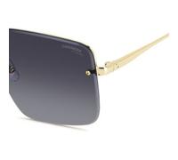 Occhiali da Sole Carrera CARRERA 3044/S BLACK ON GOLD/GREY SHADED 61/14/140 donna