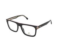 Carrera Uomo CARRERA 312 M4P Montature da vista Acetato Nero strisciato Pilot