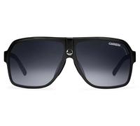 Carrera Carrera 33 Occhiali Da Sole Unisex Nero Geometrico Grigio 62mm