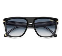 Carrera Carrera 340/s Occhiali Da Sole Uomo Nero Squadrato Blu 57mm