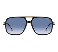 Carrera Carrera 350/s Occhiali Da Sole Uomo Nero Rettangolari Blu 58mm