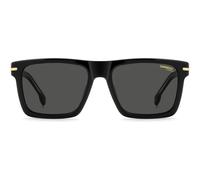 Carrera Carrera 378/s Sunglasses Men Nero Rettangolari Grigio 55mm