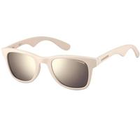 Carrera Carrera 6000 Occhiali Da Sole Uomo Bianco Squadrato Oro 50mm