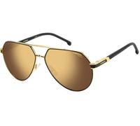 Carrera CARRERA1067/S I46/YL Polarized, Polarizzato, Nero, Metal, Uomini occhiali da sole 62