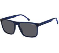 Carrera Uomo Carrera CARRERA 8064/S FLL/IR Occhiali da sole Acetato Blu Grigio Squadrata Normale