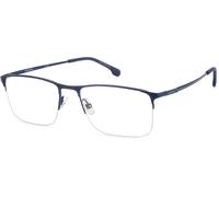 Carrera CARRERA8906 FLL, Blu, Steel, Uomini occhiali 57