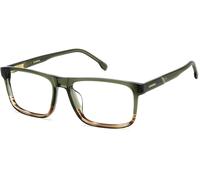 Carrera Uomo C FLEX 04/G XGW Montature da vista Acetato Verde Squadrata