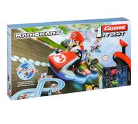 CARRERA PISTA FIRST DI MARIOKART A BATTERIA PERCORSO 2 4 M DUE COMANDI ETA' 3+ NELLA CONFEZIONE MARIO E YOSHI