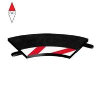 Cordoli Interni Curve Raggio 1 60 Gradi (3) + Terminali (2) Slot Car Accessori