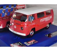 Volkswagen VW Bus T2b Porsche Renndienst Slot Car Model CARRERA