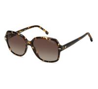Carrera Donna CARRERA 3028/S WR9/LA Occhiali da sole Acetato Havana Marrone Squadrata Normale Sfumato