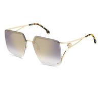 Carrera Donna CARRERA 3041/S FT3/FQ Occhiali da sole Metallo Oro Oro Squadrata Normale Specchiato