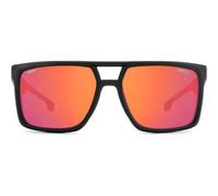 Carrera Ducati Carduc 018/s Occhiali Da Sole Uomo Nero Squadrato Rosso 58mm