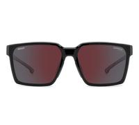 Carrera Ducati Carduc 045/s Occhiali Da Sole Uomo Nero Squadrato Rosso 56mm