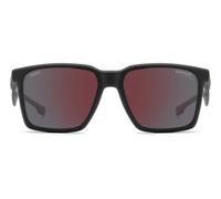 Carrera Ducati Carduc 065/s Occhiali Da Sole Uomo Nero Rettangolari Rosso 56mm