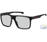 Carrera Ducati Uomo CARDUC 049/S 807/KI Occhiali da sole Polyamide Nero Grigio Squadrata Normale Fotocromatico