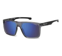 Carrera Ducati Uomo CARDUC 049/S KB7/XT Occhiali da sole Polyamide Grigio Blu Squadrata Normale Specchiato