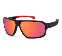 Carrera Ducati Uomo Carrera Ducati CARDUC 020/S OIT/UZ Occhiali da sole Plastica Nero/Rosso Arancione Squadrata Specchiate