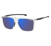 Carrera Ducati Uomo Carrera Ducati CARDUC 034/S 900/XT Occhiali da sole Polyamide Cristallo Blu Squadrata Specchiato