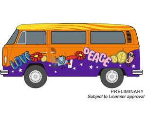 Carrera Evolution - VW Bus T2b "Peace and Love" - 1 pz.