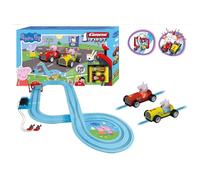 Carrera FIRST Peppa Pig Soapbox Race Set pista elettrica da corsa in scala 1:50 I per fino a 2 giocatori, per bambini dai 3 anni e adulti