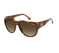 Carrera Flaglab 13 Occhiali Da Sole Unisex Avana Squadrato Marrone 62mm