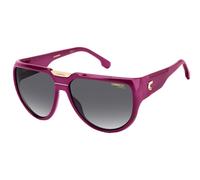 Carrera Flaglab 13 Occhiali Da Sole Unisex Viola Squadrato Grigio 62mm