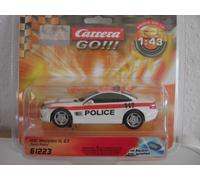 Carrera Go 61223 AMG Mercedes Sl 63 Svizzero Police Call 117 Modello Speciale