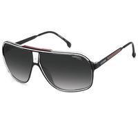 Occhiali da Sole Carrera GRAND PRIX 3 BLACK RED/GREY SHADED 64/9/135 uomo