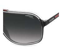 Carrera Occhiali da Sole GRAND PRIX 3 BLACK RED/GREY SHADED 64/9/135 uomo