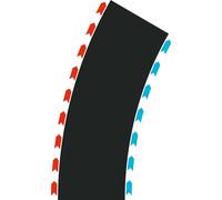 Carrera HYBRID - Curve raggio 2 30° (2x L, 2x R) - 4 pezzi