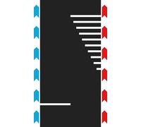 Carrera Hybrid, Track Pack Sezione stretta, set di estensione, perfetto per emozionanti guide dei binari