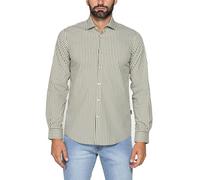 Carrera Jeans - Camicia in Cotone, Bianco-Verde Oliva (L)