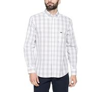 Carrera Jeans - Camicia Uomo, Fantasia a Quadri Marroni e Bianca (3XL)