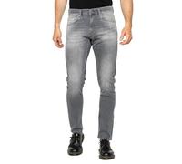 Carrera Jeans Uomo in Denim, Grigio (50)