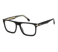 Carrera Uomo CARRERA 312 M4P Montature da vista Acetato Nero strisciato Pilot