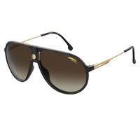 Carrera Occhiali da Sole 1034/S BLACK/GREY BROWN SHADED 63/12/140 uomo