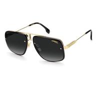 Carrera Occhiali da Sole CA GLORY II BLACK ON GOLD/GREY SHADED 59/18/145 uomo