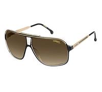 Carrera Occhiali da Sole GRAND PRIX 3 BLACK GOLD/BROWN SHADED 64/9/135 uomo