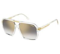 Carrera Occhiali da Sole VICTORY C 01/S CRYSTAL/GREY SHADED GOLD MIRROR 60/15/145 uomo